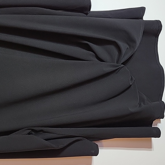 89th & Madison Black ruched 3 XL women's top - Picture 11 of 12